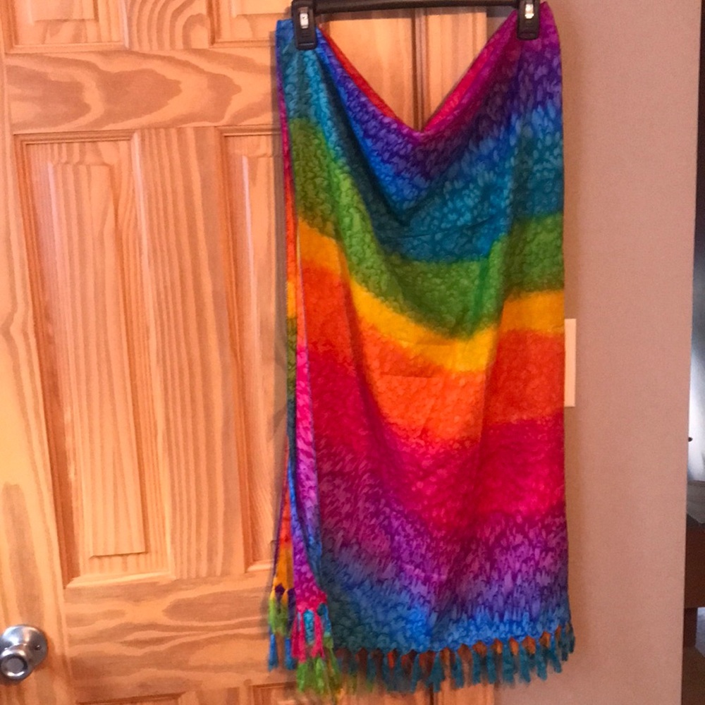 Pride Month swimsuit cover up